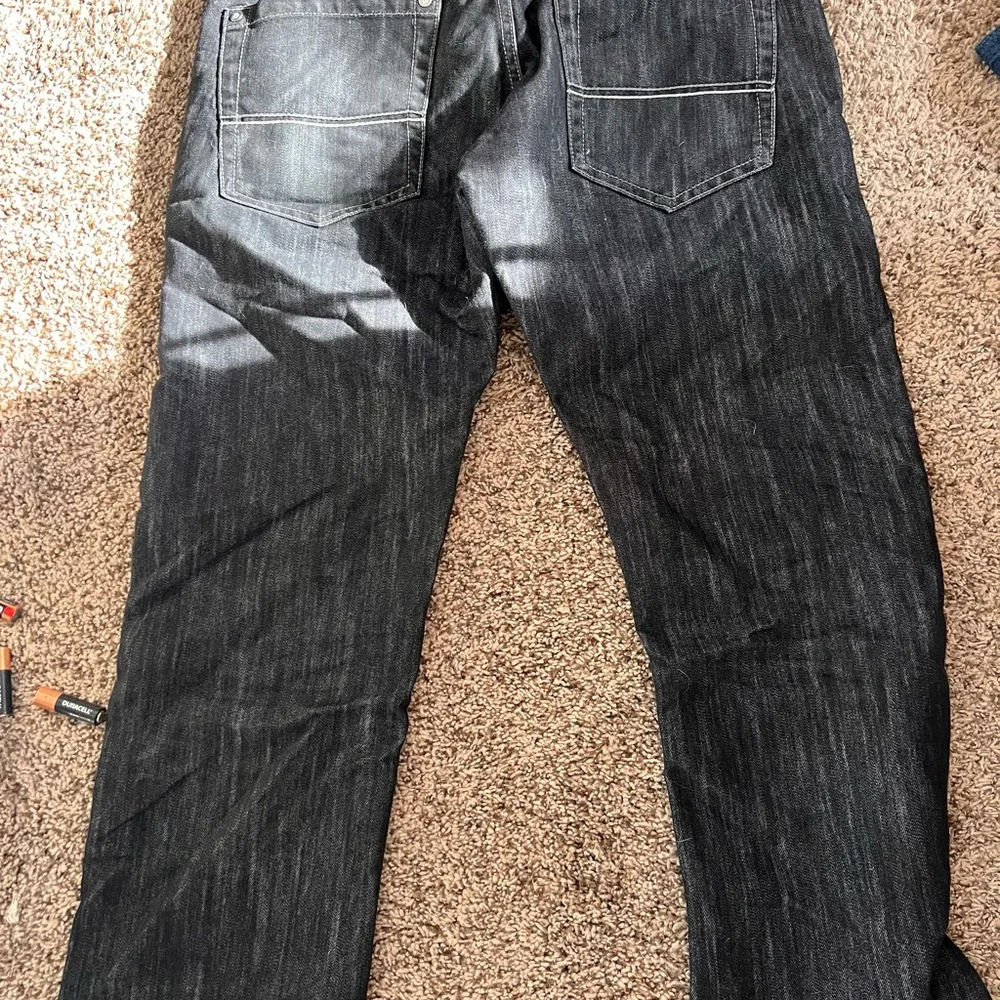 Men's Black jeans-Southpole - Picture 3 of 5